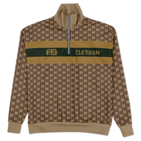 Elevaysion Heavyweight Oversized Quarter Zip Sweatshirt Genesis