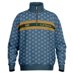 Elevaysion Heavyweight Oversized Quarter Zip Sweatshirt Genesis