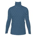 Elevaysion Mens slim fit roll neck