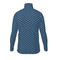 Elevaysion Mens slim fit roll neck