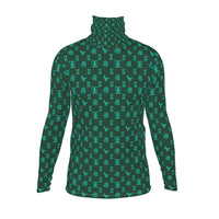 Elevaysion Mens slim fit roll neck