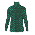 Elevaysion Mens slim fit roll neck