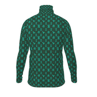 Elevaysion Mens slim fit roll neck