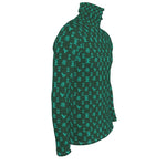 Elevaysion Mens slim fit roll neck