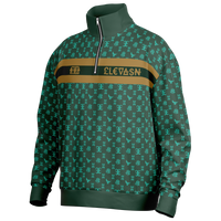 Elevaysion Heavyweight Oversized Quarter Zip Sweatshirt Elevated Seal