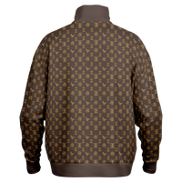 Elevaysion Heavyweight Oversized Quarter Zip Sweatshirt Elevated Seal