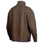 Elevaysion Heavyweight Oversized Quarter Zip Sweatshirt Elevated Seal