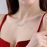 Personalized Nameplate Necklace Custom Name Jewelry