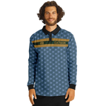 Elevaysion Men’s Long Sleeve Polo Shirt Genesis
