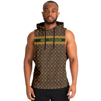 Elevaysion Fashion Drop Armhole Hoodie Elevated Seal Brown