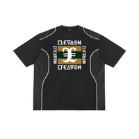 Elevaysion Biast Contrast Piped Panel T-Shirt