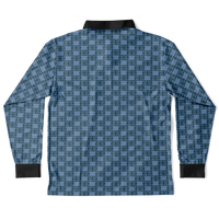 Elevaysion Men’s Long Sleeve Polo Shirt Genesis