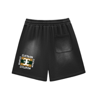 Elevaysion Biast Sun Fade Raw Edge Cotton Shorts