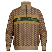 Elevaysion Heavyweight Oversized Quarter Zip Sweatshirt Genesis