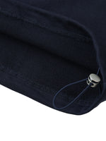 Elevaysion Striped Lapel Collar Sweatshirt