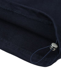 Elevaysion Striped Lapel Collar Sweatshirt